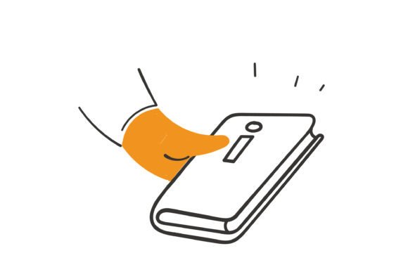 Download Doodle Person Holding Manual Book - Premium Resources