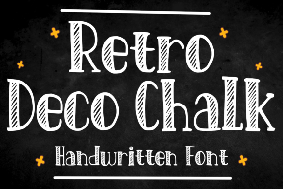 Download Retro Deco Chalk - Premium Resources